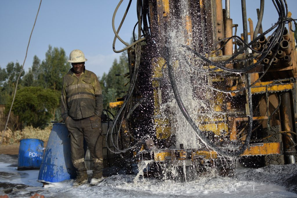 water well drilling ethiopia