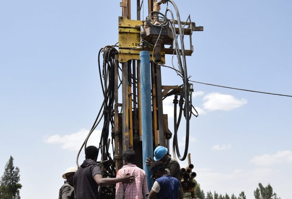 water well drilling ethiopia